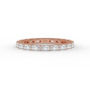 Maven Emerald Diamond Eternity Ring