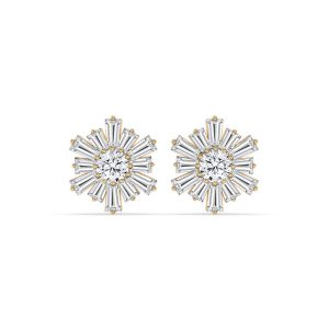 Sunflower Fashion Diamond Stud Earrings