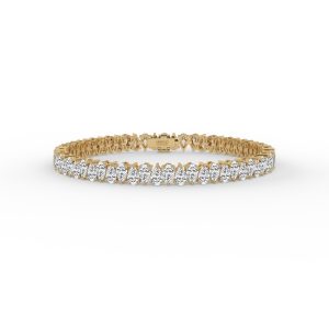 Marion Pear Diamond Tennis Bracelet