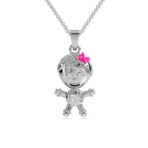 Umbrella Boy Pendant