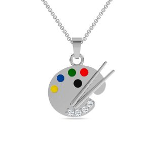 Artist Palette Pendant