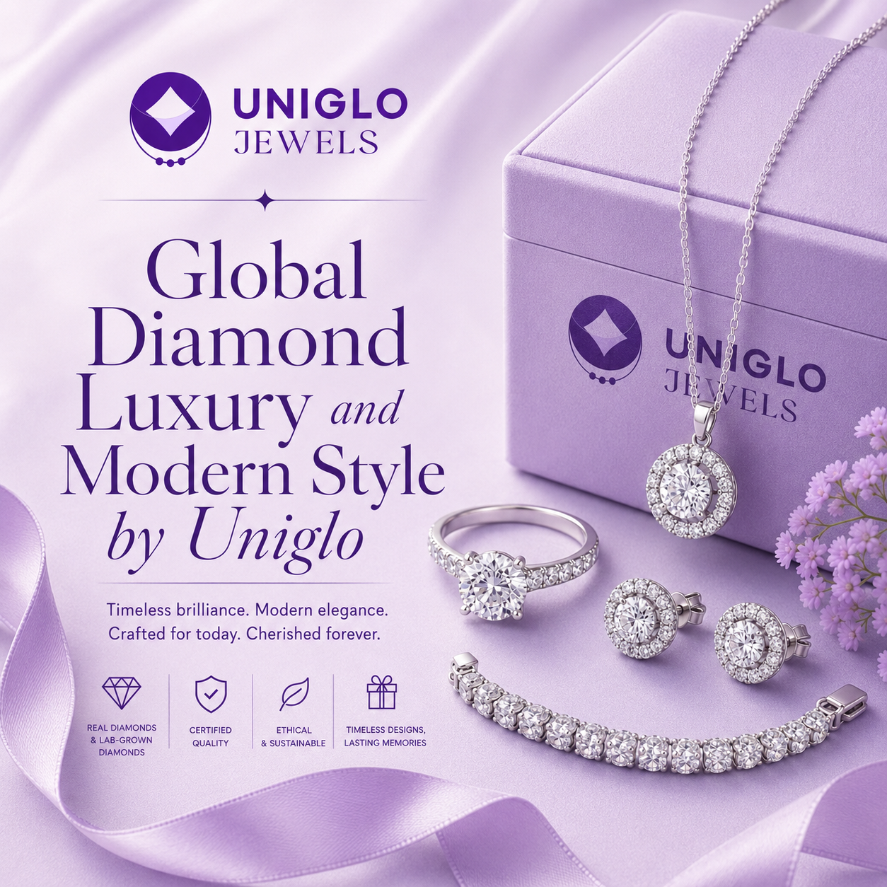Bella Hadid’s World of Style, Reflected in Uniglo’s Global Diamonds
